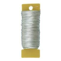 AussieSuperStore Art & Craft Essentials Silver Florist Wire 26 Gauge (in 3 colours) Florist Wire 26 Gauge (in 2 colors) | Floral Craft Accessories 9323823161804 FLA014